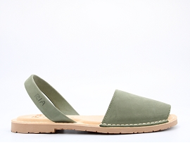 MILANO MINORQUINE 27500:NUBUCK/KAKI//TEXTILE/GOMME