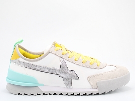 WABI 18811 FLY 2 W:TOILE/BLANC//TEXTILE/GOMME
