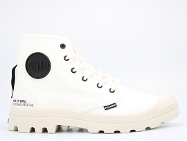 ZORA PAMPA HIGH HTG SUPPLY:TOILE/BLANC//TEXTILE/GOMME