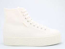 KILLINGTON ULTRA HALF CAB 2708 SHINY 3D LETTERING:TOILE/BLANC//TOILE/GOMME