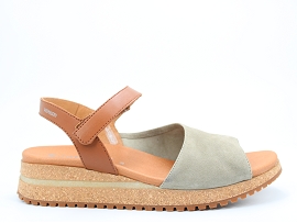 ZURICH JOY:NUBUCK/KAKI//CUIR/GOMME