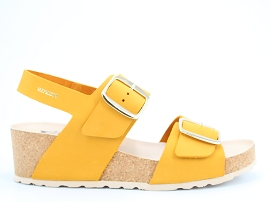 TAMYA VIOLETT:NUBUCK/JAUNE//CUIR/GOMME