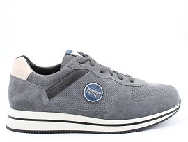 EMIE GARRY:SUEDE/POIVRE//TEXTILE/GOMME