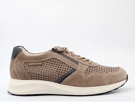 NERIO DINO PERF:NUBUCK/GRIS//NON DOUBLE/GOMME