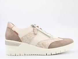 GUNTER KILIANA:NUBUCK/TAUPE//CUIR/GOMME