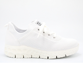 MADRID WING:MESH/BLANC//TEXTILE/GOMME