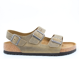 ARCADE STRAPS MILANO:CUIR GRAS/KAKI//CUIR/GOMME