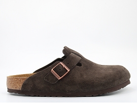 JEFFREY BOSTON:SUEDE/MARRON//CUIR/GOMME