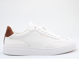 2730 NAPPA MC JULIEN 1B:CUIR/BLANC//TEXTILE/GOMME
