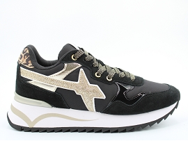 ACTIVITY YACK W:CUIR + AUTRES MATERIAUX/NOIR//TEXTILE/GOMME