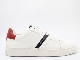 MIKE CHELSEA MC JULIEN 10B:CUIR/BLANC//TEXTILE/GOMME