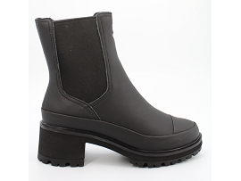 1257133 KORI PARK CHELSEA  2.0:CUIR/NOIR//TEXTILE/GOMME