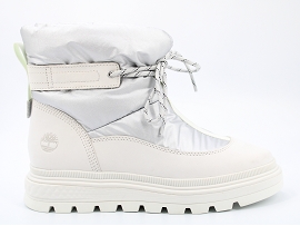 2750 NAPPA RAY CITY PUFFER BOOT:CUIR + AUTRES MATERIAUX/BLANC//TEXTILE/GOMME