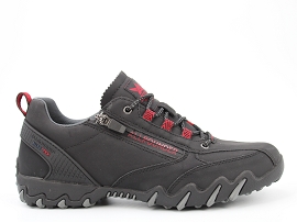 HELENA 20202 NAILA TEX:CUIR/NOIR//TEXTILE/GOMME