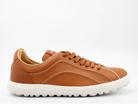 1258446 FIESTA K100899:CUIR/MARRON//TEXTILE/GOMME