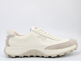257130 DRIFT TRAIL K100864:CUIR + AUTRES MATERIAUX/BLANC//TEXTILE/GOMME