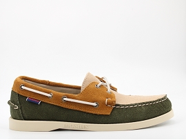 AUTHENTICS 3 EYES DOCKSIDES PORTLAND JIB:SUEDE/MULTI//CUIR/GOMME