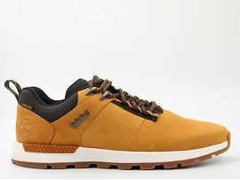 ZELDA SPRINT TREKKER LOW FABRIC:NUBUCK/JAUNE//TEXTILE/GOMME