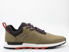 NEHA SPRINT TREKKER LOW FABRIC:NUBUCK/KAKI//TEXTILE/GOMME