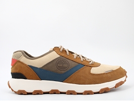 FLORENTINA WINSOR PARK OXFORD:NUBUCK/MARRON//TEXTILE/GOMME