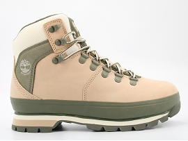 TIHANA BUCKLE EURO HIKER WP:NUBUCK/BEIGE//TEXTILE/GOMME