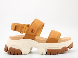 1915404D ADLEY WAY SANDAL 2 BAND:NUBUCK/JAUNE//TEXTILE/GOMME