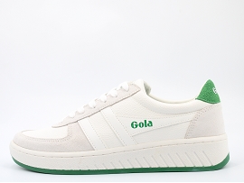 PELOTAS FLOTA K101030 GRANDSLAM 88:CUIR + AUTRES MATERIAUX/BLANC//TEXTILE/GOMME
