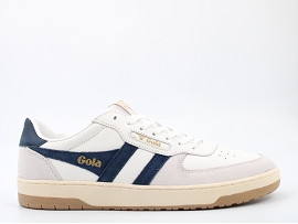  HAWK<br>CUIR + AUTRES MATERIAUX BLEU  TEXTILE GOMME