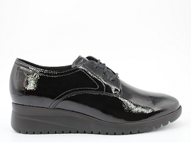 PELOTAS FLOTA K101030 IACINA:CUIR VERNI/NOIR//CUIR/GOMME