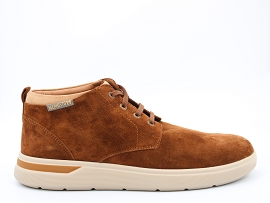  OLMER<br>NUBUCK MARRON  CUIR GOMME