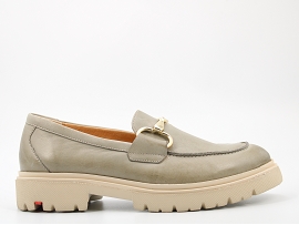 ARIZONA EVA 13828:CUIR/VERT//CUIR/GOMME