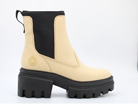 PALLA ACE CVS ORG ABBEY EVERLEIGH CHELSEA:CUIR/ECRU//TEXTILE/GOMME