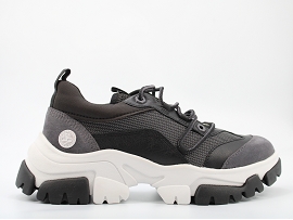 BOSTON LEVE ADLEY WAY OXFORD:NUBUCK/NOIR//TEXTILE/GOMME