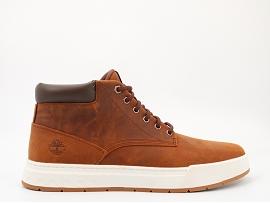 PAMPA HI RECRAFT MAPLE GROOVE CHUKKA:CUIR/MARRON//TEXTILE/GOMME
