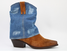 22261 DX563:NUBUCK/TAN//TEXTILE/GOMME