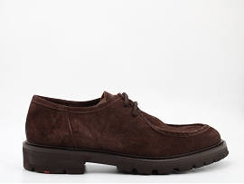  FELIPE 22566<br>NUBUCK MOKA  CUIR GOMME