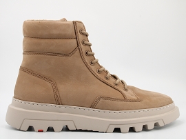  FOREST 23616<br>NUBUCK GRIS  CUIR GOMME