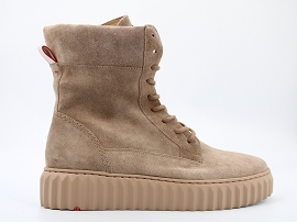  23230<br>NUBUCK TAUPE  CUIR GOMME