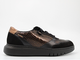  TIPHENE<br>CUIR + AUTRES MATERIAUX NOIR  CUIR GOMME