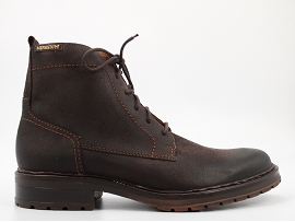  LADISLAS<br>NUBUCK MARRON  CUIR GOMME
