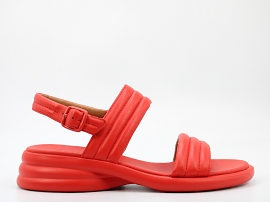 BOSTON SUEDE K201599:CUIR/ROUGE//CUIR/GOMME