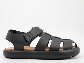 PANAMA 03 ROSE K100938:CUIR/NOIR//CUIR/GOMME