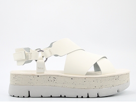 1257129 K201399:CUIR/WHITE//CUIR/GOMME