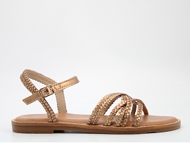 G3D RUNNER K100893 SH344:CUIR/BRONZE//NON DOUBLE/ELASTHOMERE