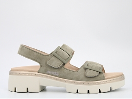 CASI MYRA K201628 AMIRA:NUBUCK/VERT//CUIR/GOMME