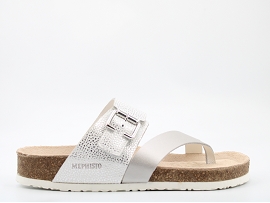  MADALYN<br>CUIR BLANC  NON DOUBLE GOMME
