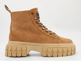 DORA MID GRAVITEE LOÀW BOOTS:NUBUCK/TAN//FOURREE/GOMME