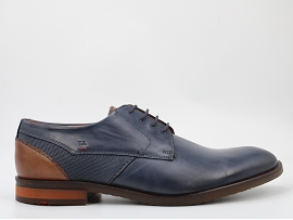 1258446 DOMINO:CUIR/BLEU//CUIR/GOMME