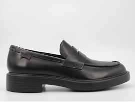  DEAN K101045<br>CUIR NOIR  TEXTILE GOMME