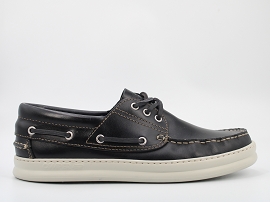  G3D RUNNER K101073<br>CUIR MARINE  TEXTILE GOMME
